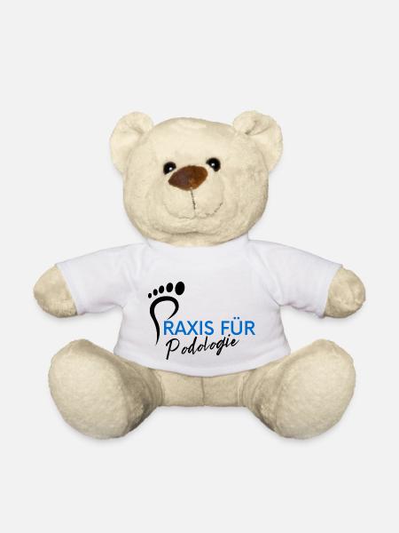 Praxis für Podologie - Teddy - Weiß