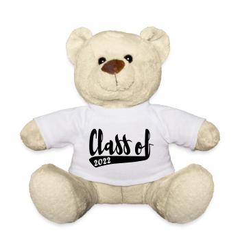 Classe de 2022 design simplement vintage - Nounours - blanc - Devant