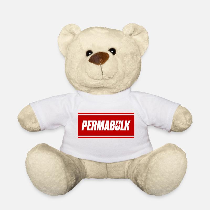 Permabulk! Pour les amateurs de gym. Sans faute! - Nounours - blanc