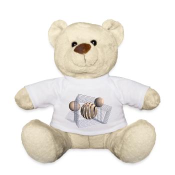 Balls and more - Teddy Bear - white - Front