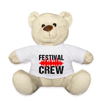 Festival Crew - Teddy Bear - white - Front