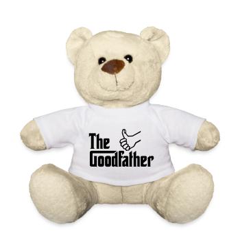 The Good Father Funny Father's Day Birth Gift - Teddy Bear - white - Front