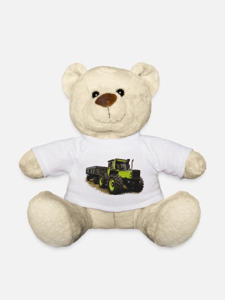 MB trac 1600 turbo with trailer - Teddy Bear - white