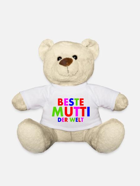 Beste mutti der welt - Teddy - Weiß