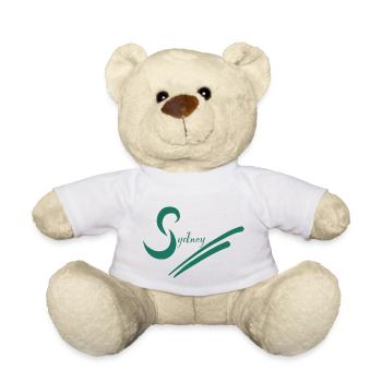 Sydney Design - Vert - Nounours - blanc - Devant