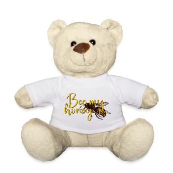 Bee my honeybee - Teddy Bear - white - Front