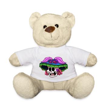 Crâne de Catrina - Nounours - blanc - Devant