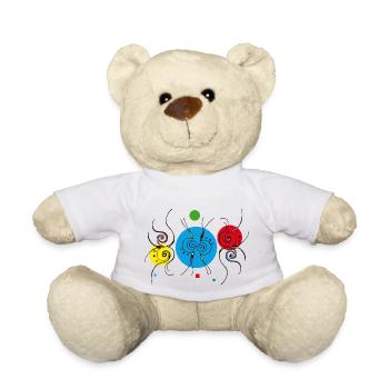 La danse astrale - Nounours - blanc - Devant