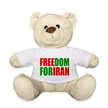 Freedom for iran - Nounours - blanc - Devant