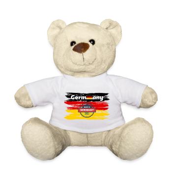 Deutschland - Teddy - Weiß - Vorne