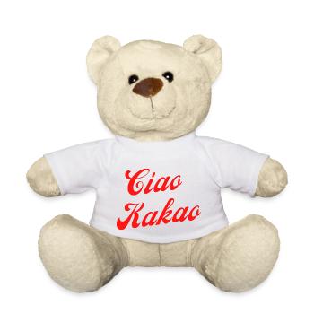 Ciao kakao humour - Nounours - blanc - Devant