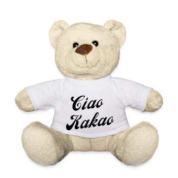 Ciao kakao humour - Nounours - blanc - Devant