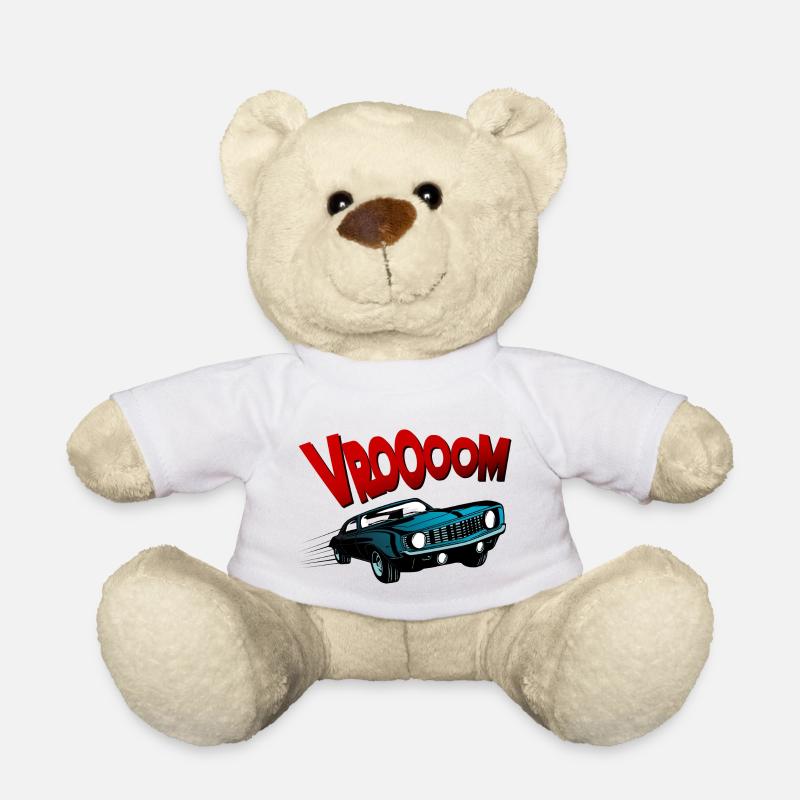 Muscle-Car - Teddy - Weiß