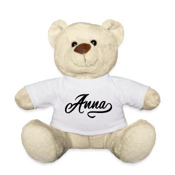 Anna vintage - Teddy Bear - white - Front
