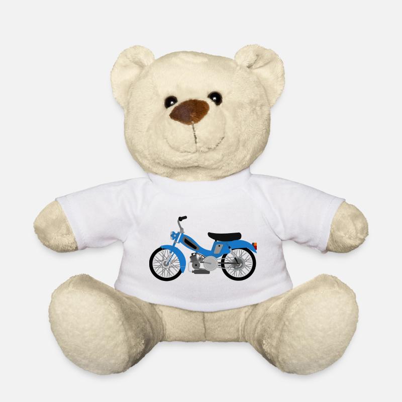 Blaue Grena - Teddy - Weiß