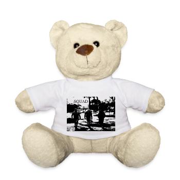 Brauttrupp - Brautjungfern - Schwarz - Teddy - Weiß - Vorne
