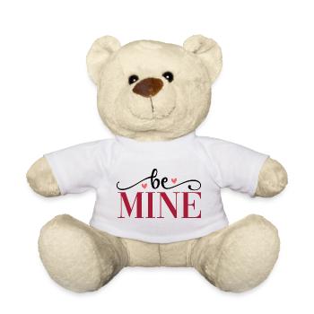 Be Mine Herz - Teddy - Weiß - Vorne
