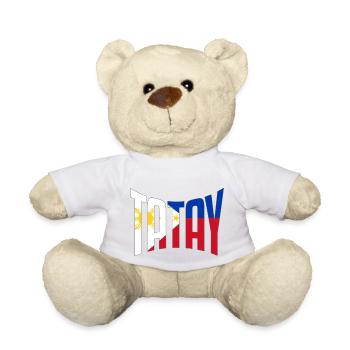 Philippines Filipino Pogi Vintage Sweet I Gift - Teddy Bear - white - Front