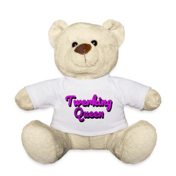 Twerking Queen - Teddy - Weiß - Vorne