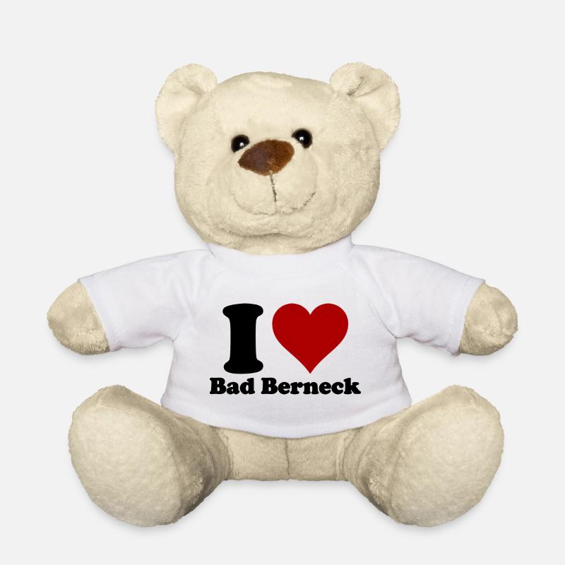 I Love Bad Berneck - Teddy - Weiß