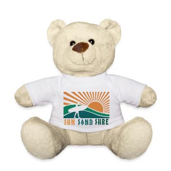 SUN SAND SURF 2 - Teddy Bear - white - Front