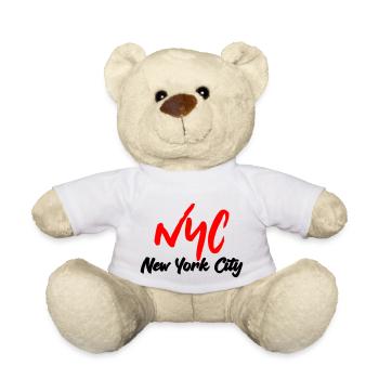 New York City - Teddy - Weiß - Vorne