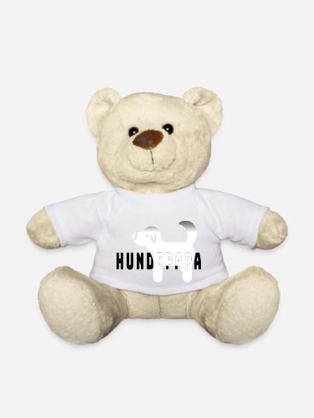 Hundepapa - Teddy - Weiß
