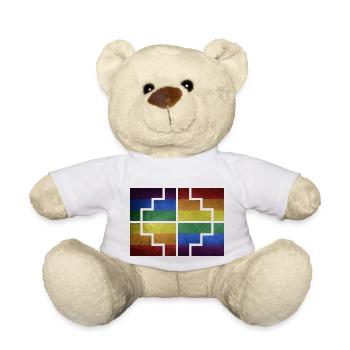 Géométrie - Nounours - blanc - Devant