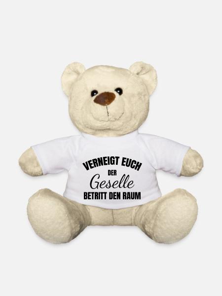 Handwerker Handyman Handwerk Werkzeug - Teddy - Weiß