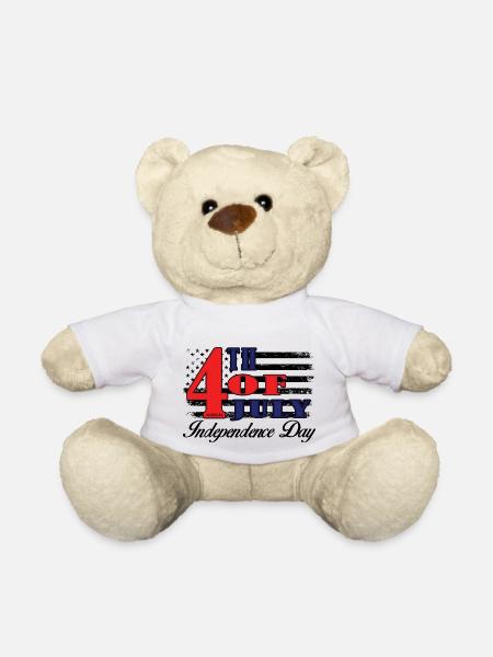 Independence Day - Teddy - Weiß