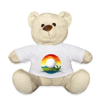 Golfen! - Teddy - Weiß - Vorne