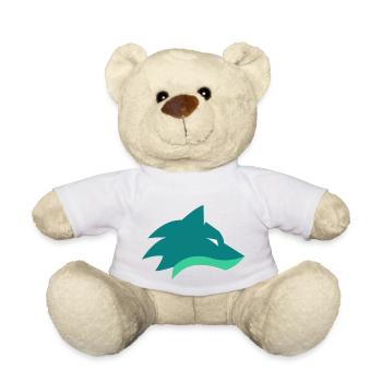 Wolf Logo - Teddy - Weiß - Vorne