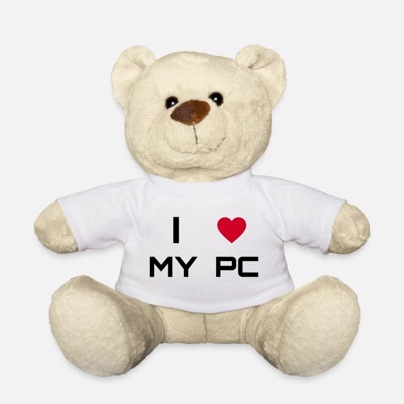 I love my PC - Teddy Bear - white
