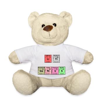 Little genius - Nounours - blanc - Devant