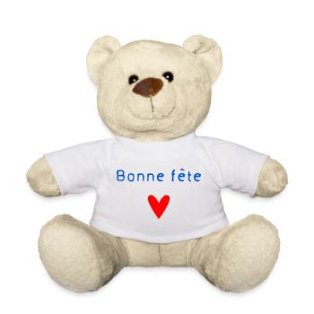 GRANNY. MOTHER'S DAY. HAPPY GRANNY'S DAY. I LOVE YOU - Teddy Bear - white - Front