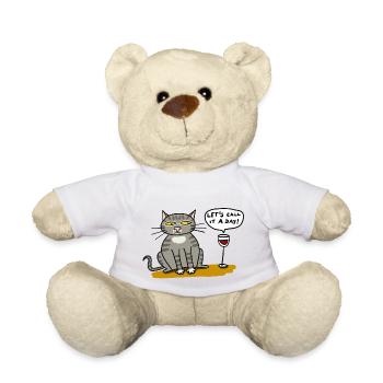 let s call it a day - Teddy - Weiß - Vorne