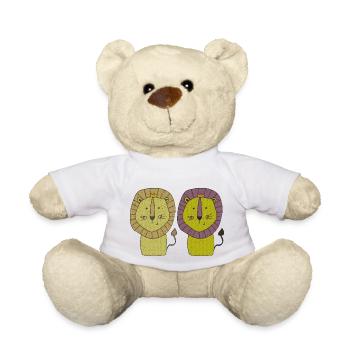 löwen doppelpack - Teddy - Weiß - Vorne