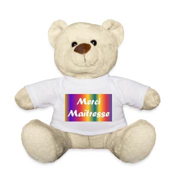 GELIEBTE. VIELEN DANK. DANKE HERRIN - Teddy - Weiß - Vorne