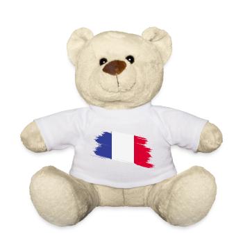France - Nounours - blanc - Devant