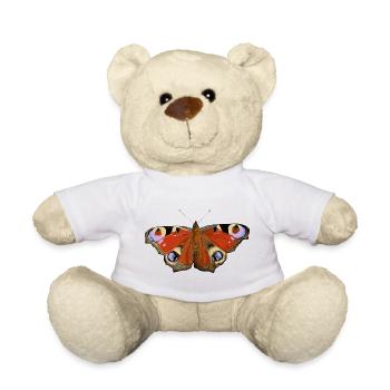 Butterfly - Teddy Bear - white - Front