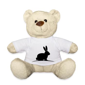 hase - Teddy - Weiß - Vorne