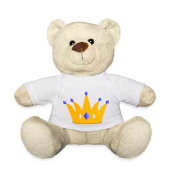 Couronne - Nounours - blanc - Devant