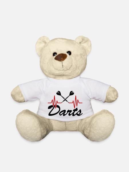 Fléchettes 01 - Nounours - blanc