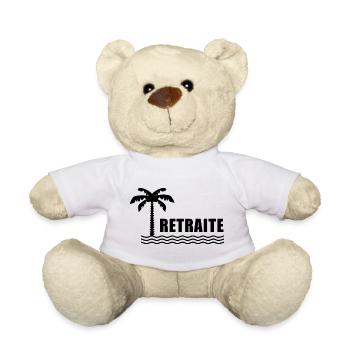 RUHESTAND. FEIERTAG. RUHESTAND. PENSIONIERT - Teddy - Weiß - Vorne