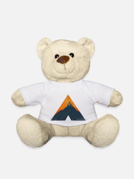 Matterhorn-Dreieck - Teddy - Weiß