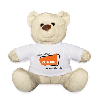 Ich bin dieser Kumpel von dem alle reden - Teddy - Weiß - Vorne