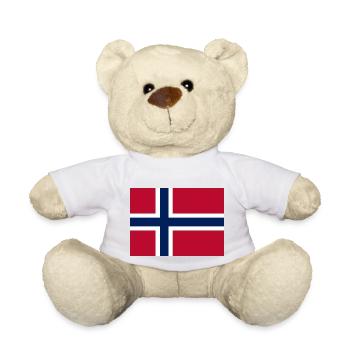 Norvège - Nounours - blanc - Devant