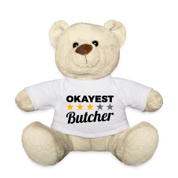 Boucher moyen - Nounours - blanc - Devant