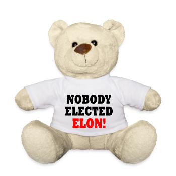 nobody elected elon - Teddy - Weiß - Vorne