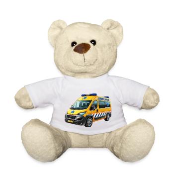 Ambulance modern - Teddy Bear - white - Front